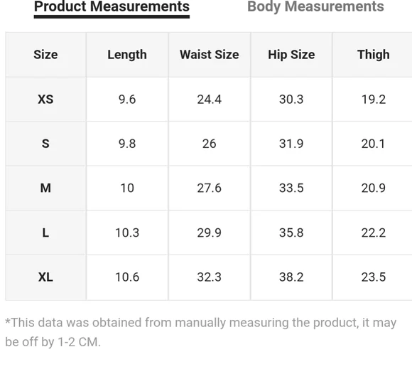 New Wide waistband contrast binding marled knit shorts. (Size M) - Picture 6 of 6